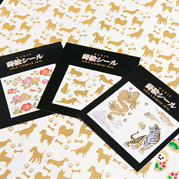 金蒔絵シール 商品