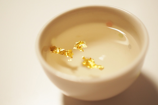 金箔入りの日本酒
